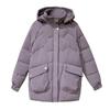 2025 Women's Mid-length Korean Style Loose Down Puffer Jacket - Stylish, Thickened, and Versatile Cotton Coat