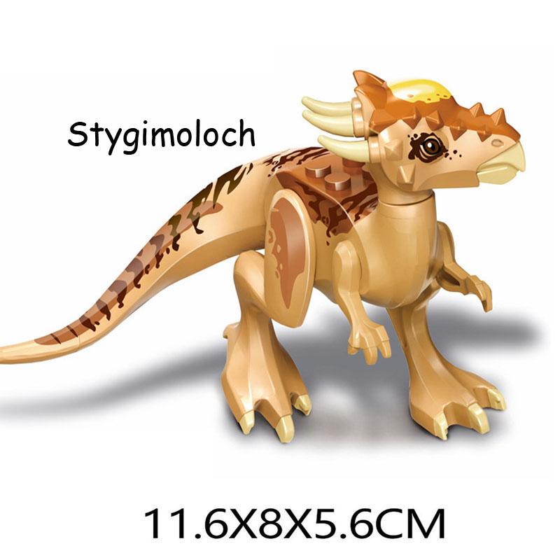 Jurassic Dinosaur World Park Indominus Rex Gyrosphere Escape Ball Owen Blue Model Building Blocks Enlighten Toys For Children