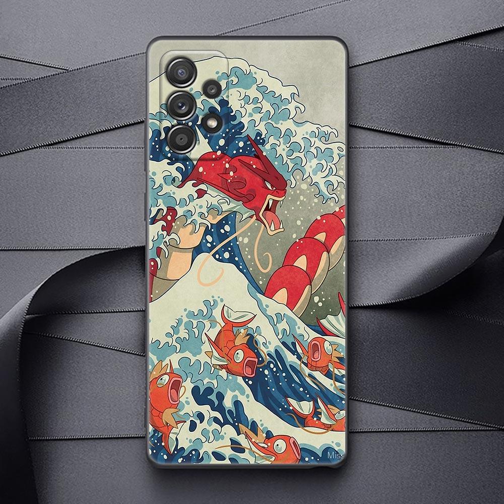 

Чехол для телефона Pokemon для Samsung Galaxy A32 A33 A31 A23 A22 A21S A13 A12 A11 A03 A01 силиконовые чехлы чехол Squirtle Bulbasaur аниме Samsung A22 5G