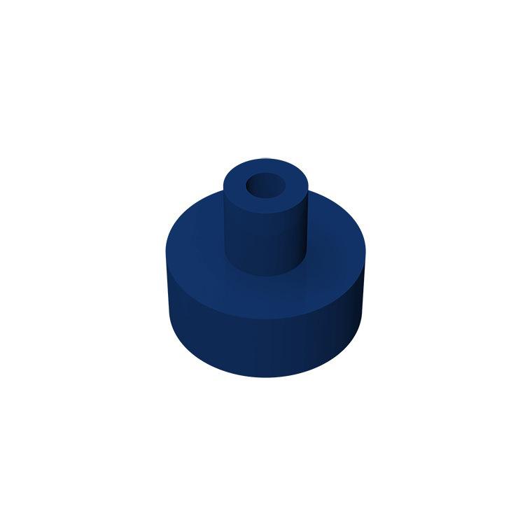 20pcs MOC Parts 20482 Tile Round 1 X 1 with Hollow Bar Compatible Bricks DIY Assmble Building Blocks Particle Kid Brain Toy Gift
