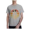 Retro Basset Hound T-Shirt Men Women Kids Gift Men Clothing Graphic T Shirts Cotton Four Seasons Daily Tees Short