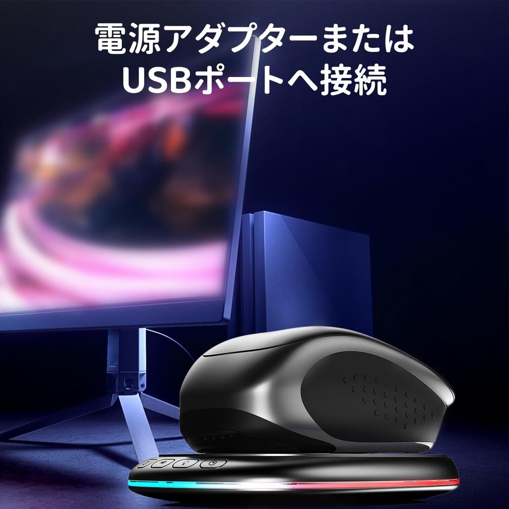 BUPVIOOD Mouse MoverMouse Jigger with 4 Timer Settings, Undetectable, Driver-Free, WirelessWired Mouse, Equipped with LED Light, Timer and Security
