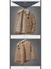 Men's 2023 Winter Lambskin Velvet-Lined Thickened Corduroy Jacket