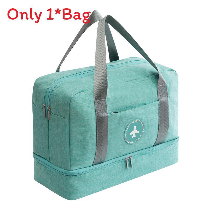 Multipurpose Travel Bag In Oxford Material For Shoes And Dirty Clothes Storage