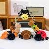 Summer Simulated Bug Series Plush Toy Doll Pendant Cicada Doll Bag Hanging Keychain