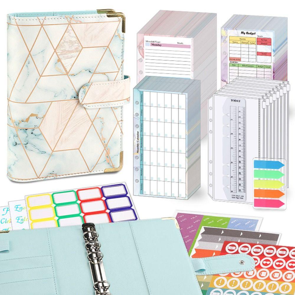 PU Money Saving Budget Binder A6 Savings Binder New Budget Planner Organizer  Men Women