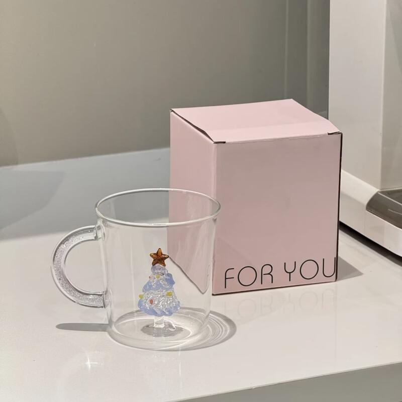 Shangqi Diamond Handle High Borosilicate Glass Water Bottle