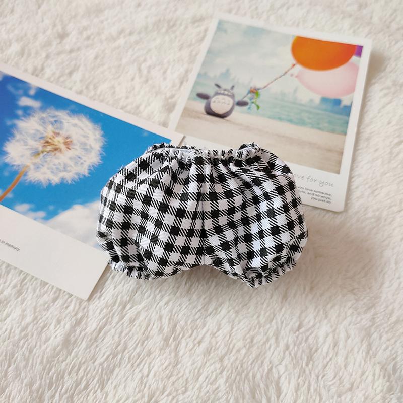 1PC Outfit Accessories For Labubu Idol Dolls Sweater Closure Pants Clothing DIY Kid Gift 15cm Cute Mini Plush Doll's Clothes