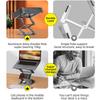Adjustable Laptop Stand Aluminium Foldable Laptop Holder Portable Notebook Tablet Stand Cooling Support For MacBook Air Pro Ipad