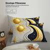 3Pcs Black And Grey, Sun And Moon Pattern Bedding Set,1*Duvet Cover+2*Pillowcase, Adult Bedroom Home Decoration In All Seasons
