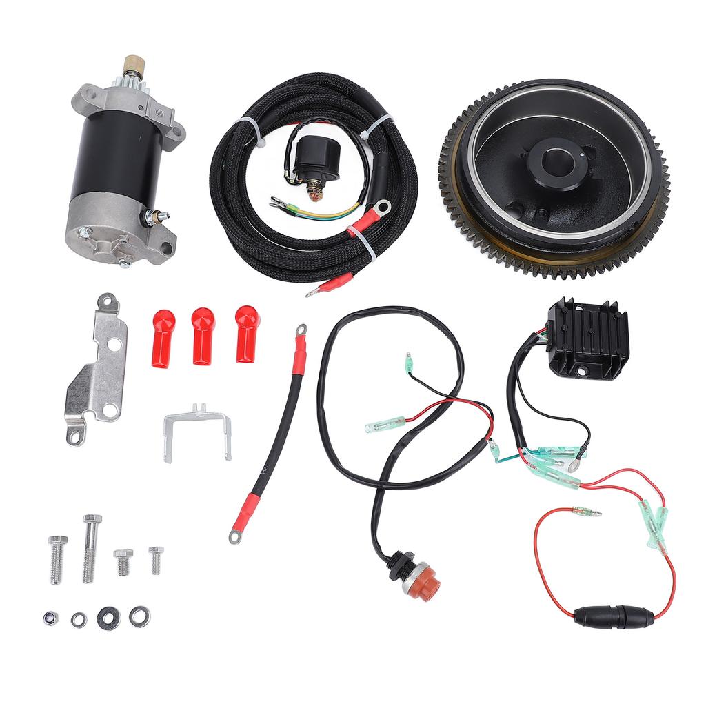 Outboard Motor Starter Kit Professional Outboard Engine Starter Replacement for 4 Stroke 20HP