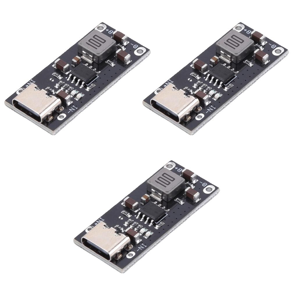 IP2312 Lithium Battery Fast Charging Board 3A 5V To 4.2V 4.35V Type C Polymer Ternary Lithium Battery Charger Module with Indica