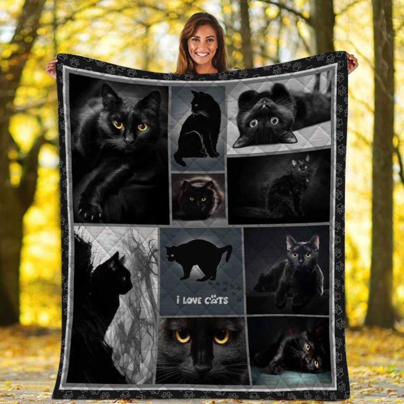 Cats and dogs animals digitalprinted polyester Bedroom velvet flannel soft sofa cover blanket Fleece soft sofa cover