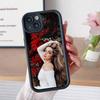 Addison Rae Mobile Phone Case for iPhone 17 16 15 14 13 12 11 Air Pro Max Plus Thicken TPU Colorful Cover Pretty Luxury