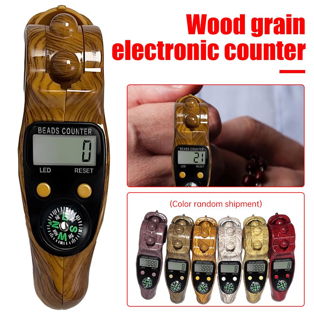 Handheld Counter Portable Digital Buddha Bead Counter Electronic Stress Relief Counter Prayer, Meditation, Stress Reduction