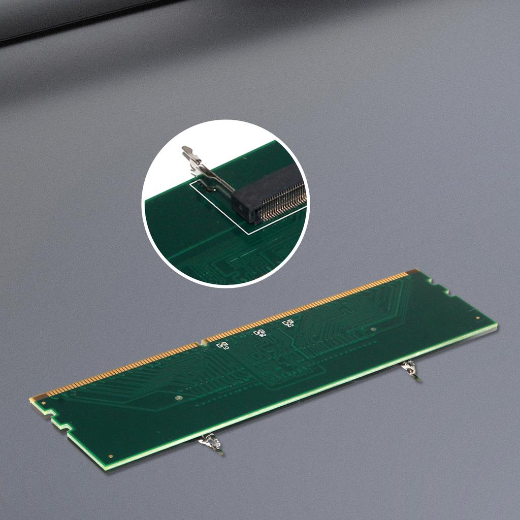 Laptop DDR3 To Desktop Memory Connector Cards Converter Adapter Only Support 1.5V DDR3 Memory Cards Converter Adaptor