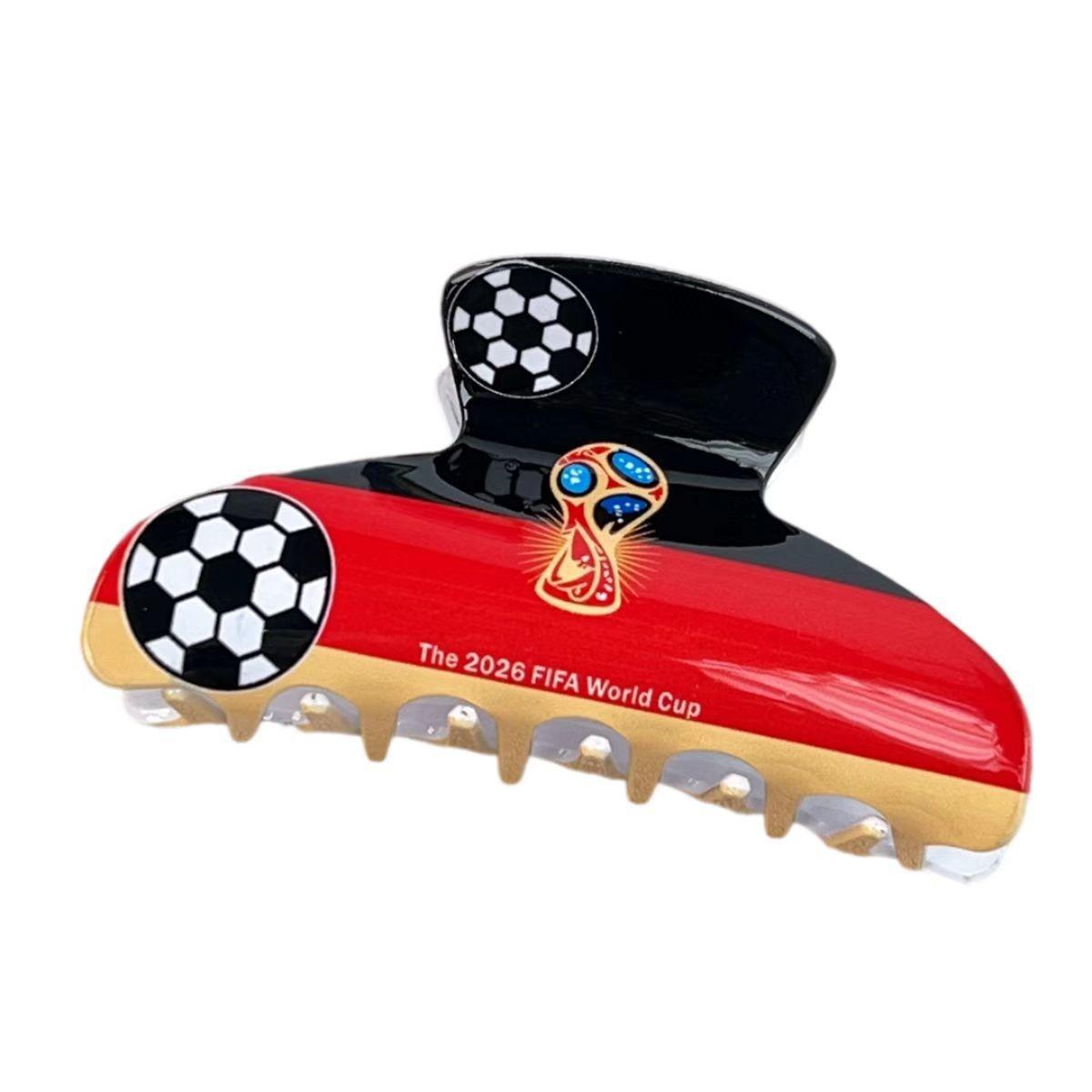 European Football World Cup Women s Premium Hair Clip - Exquisite Hairpin for Updo & Headwear