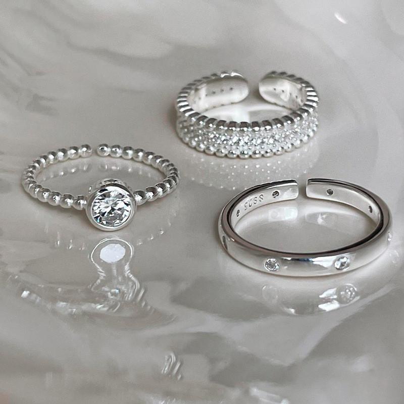 Fashionable Adjustable Open Ring Set For Women In Unique Geometric Style 2023