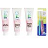 Chilikajia Pure Beauty Cherry Blossom Toothpaste Set