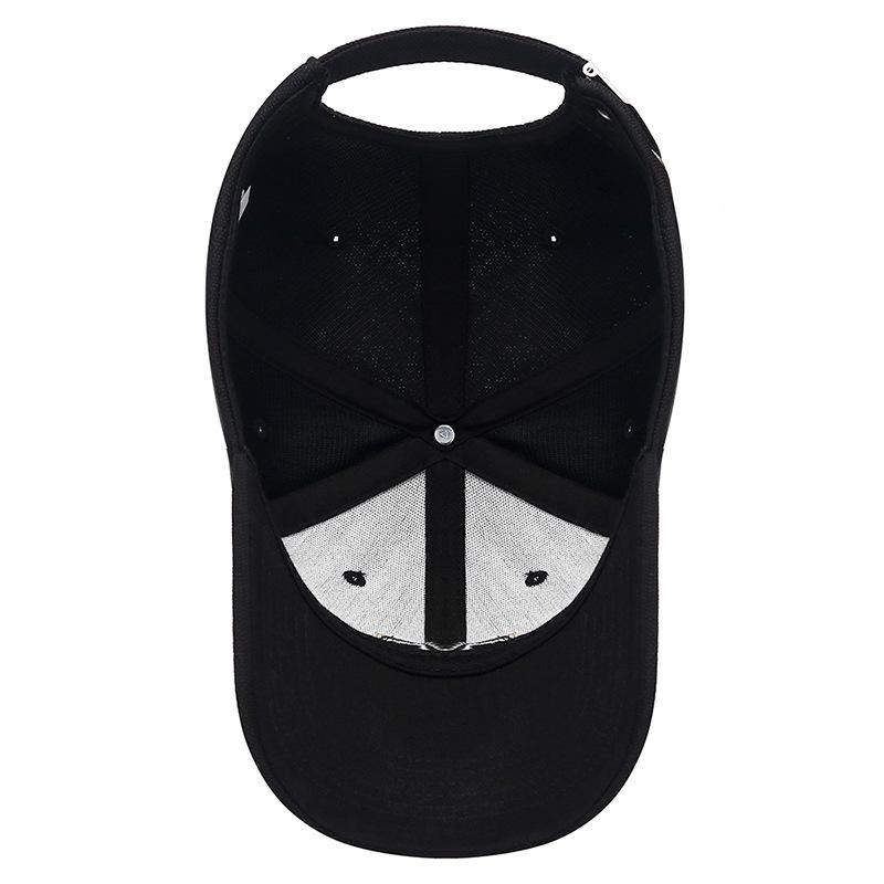 Unisex Duckbill Hat: Embroidered M, UV Protection Baseball Cap for All Seasons