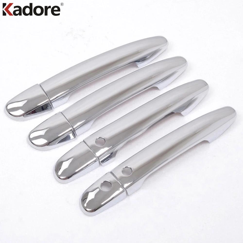 For Mazda 3 Mazda3 Axela 2014 2015 2016 2017 2018 Chrome Car Door Handle Cover Trim Side Handles Catch Cap Frame Accessories Left Hand Drive