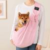 Large Capacity Crossbody Pet Carrier Polyester Cat Carrier Bag Puppy Shoulder Bags  Travel