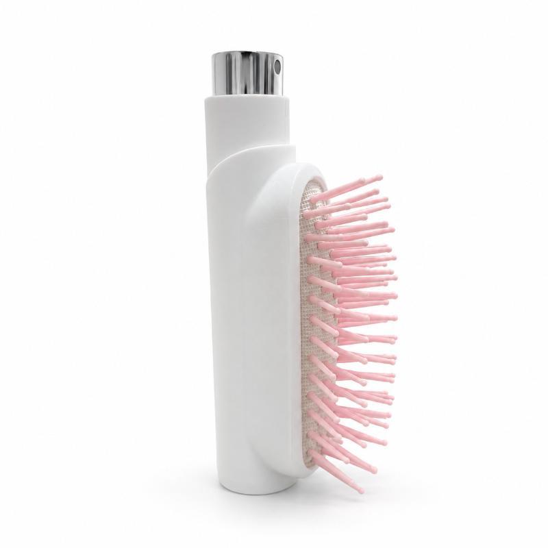 2 In 1 Hair Mist Spray Comb Anti Static Pocket Detangling Brush Scalp Massager for Travel Outdoor Hair Care