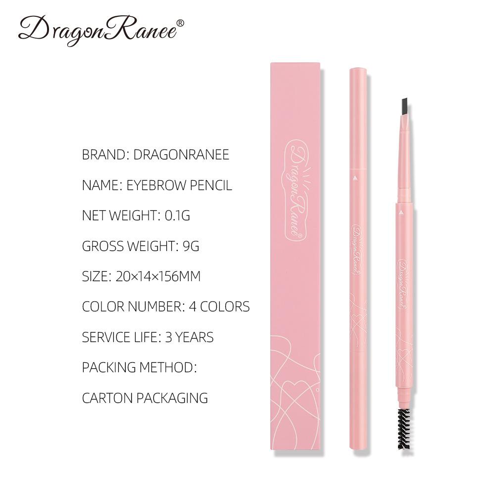 Dragon Ranee Ultra-Fine 0.5mm Triangle Brow Pencil - Waterproof, Sweatproof, Natural Look