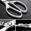 Stainless Steel Kitchen Scissors Chicken Bone Scissors Shear Fish Duck Cut Chef Professional Scissors Kitchen Accessories