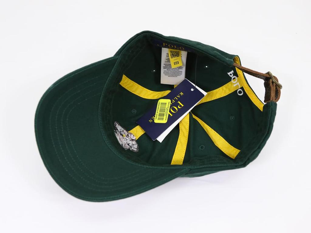 (Polo Ralph Lauren) Men's and Women's Rugby Shirt Embroidered Baseball Cap Hat 01080180-GREEN [Used]
