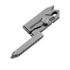 Portable Mini Folding Pliers 6 In 1, Multifunctional Outdoor Survival Clamp Tool, Camping Equipment, Pocket Accessories