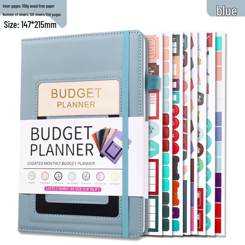 Undated Budget Book: Expense Tracker, Bill Manager & Financial Planner