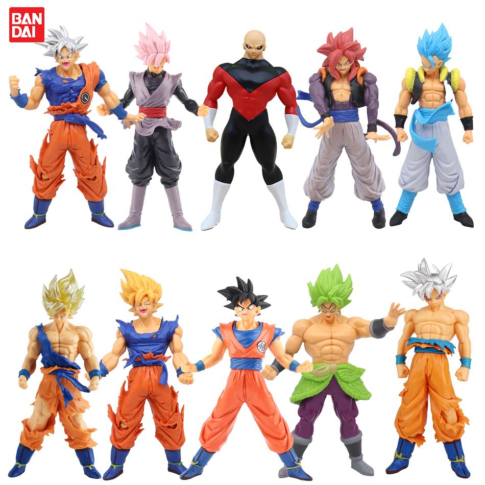 11 Style Anime Dragon Ball Z Super Saiyan Son Goku Broly Vegeta Anime Action Figure Model Gifts Collectible Figurines Designed for Children