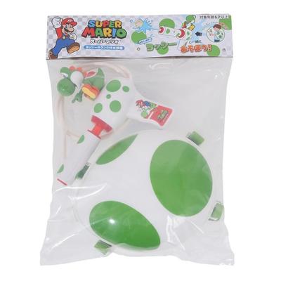 Super Mario Yoshi Water Gun with Tank for Children Pool Beach Goods Character Game Backpack Water Gun Water Shooter MBS-771 (Green)
