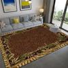 Jungle Safari Zebra Rug Washable Non Slip Carpet Stain Resistant Floor Mat for Bedroom Office Dining Room