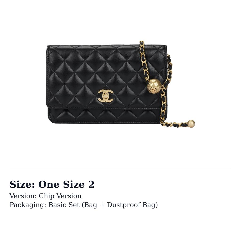 Chanel Classic Wallet On Chain Lambskin Black AP1450-B02991-94305