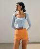 Debiweeo Double Strap Dolphin Pants Devi-B0074-Orange