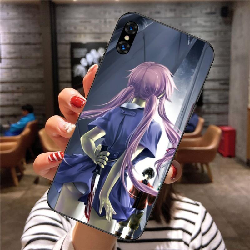 Future Diary Mirai Nikki Handyhülle für Xiaomi Mi 12 11T 10T 9T Lite Pro Ultra Note 10 Poco F3 F4 X4 GT Weiche schwarze Handyhülle