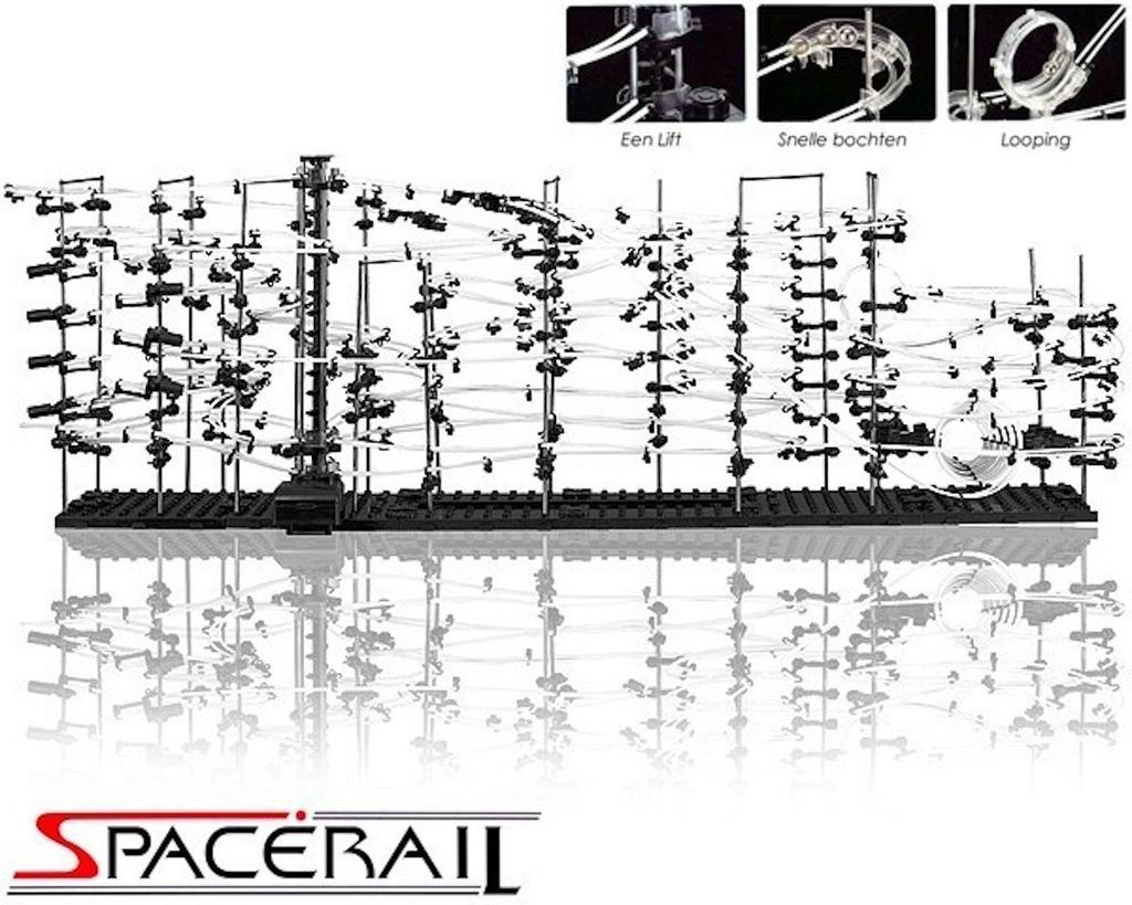SPACE RAIL 231 Endlosschleife Space Rail Pädagogisch Gehirn Futuristisch Achterbahn Macht ein Großartiges Einrichtungsstück Nein. Puzzle, Spielzeug, Training, Untersetzer-ähnliches Spielzeug,