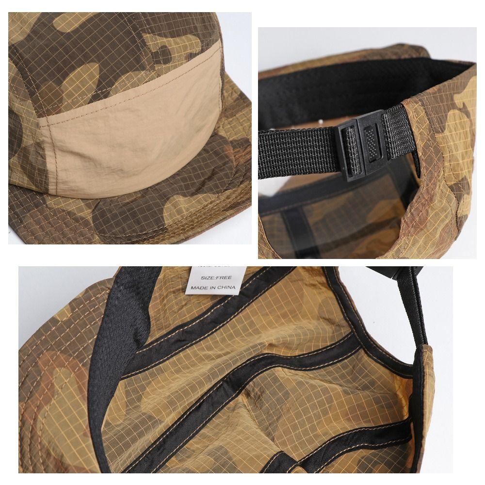 Casual Sunshade Baseball Cap Breathable Camping Running Fishing Peaked Caps Quick Drying Sports Cycling Hats Outdoor