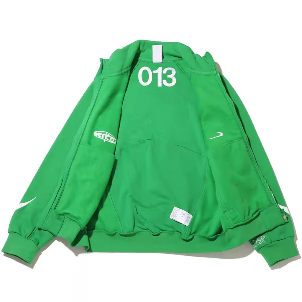 Nike x Off-White Mc Track Jacket Asia Sizing 'Kelly Green' Men's DV4452-389