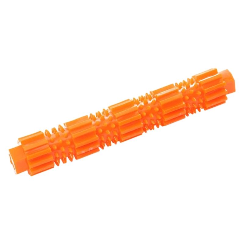 Durable Dog Chew Toy Featuring Dental Cleaning Spikes and Treat Dispenser Promotes Orals Health Easyly to Clean