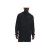Under Armour Solid Color Zip-Up Hooded Casual Quick-Dry Waterproof Breathable Woven Jacket Men Black 1377425-001