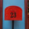 8Sets Mailbox Number Stickers Self-Adhesive Waterproof Paper Address Numbers 0-9 Outdoor Door Number Labels Home Apartment