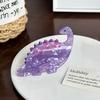 Cute Acrylic Dinosaur Hair Clip With Unique Colorful Options For Hairstyles Trendy