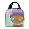 Wobbly Life Gaming Lustige Spiele Isolierte Lunchtasche für Damen Kinder Tragbare Lebensmittelboxen Thermische Lunchbox Tragetasche