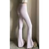 Womens High-Waisted Antibacterial Yoga Flare Leggings Fitness Running Gym Workout Fall Winter