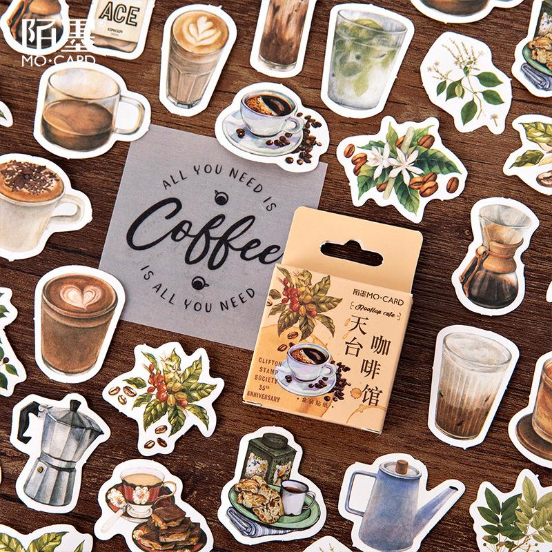 Journamm 46pcs Cute Bear Kawaii Creative Mini Sticker Decoration Diy Ablum Diary Scrapbooking Label Sticker Stationery Supplies