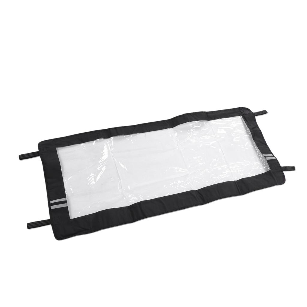 ATV Zachte Achterruit Winddicht Vervanging voor Polaris Ranger XP 900 2013 2019 Winter Winddicht Zacht PVC Achter