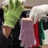 Elastic Fleece Women's Gloves Korean Style Ski Mittens Mink Velvet Gloves  For Girls Winter